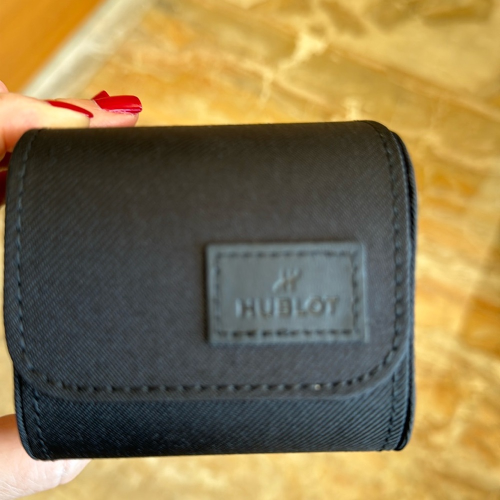New Hublot watch travel case